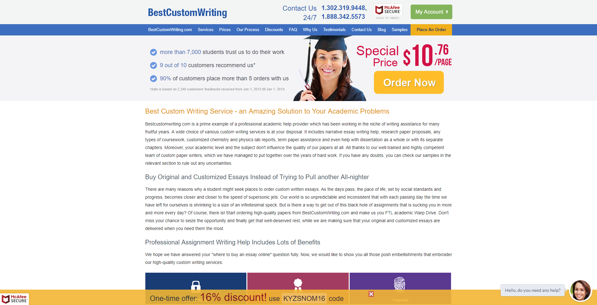 Bestcustomwriting.com - review